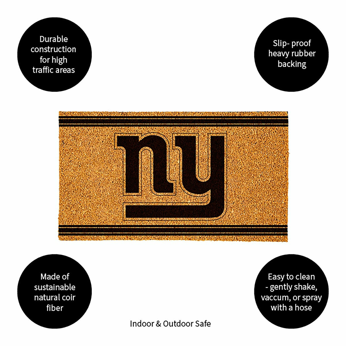 New York Giants, Coir Mat 1C - NFL
