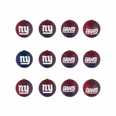 12pc Ornament Set, New York Giants - NFL Home