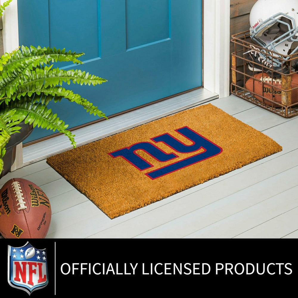 Coir Mat, 16"x28", New York Giants - NFL