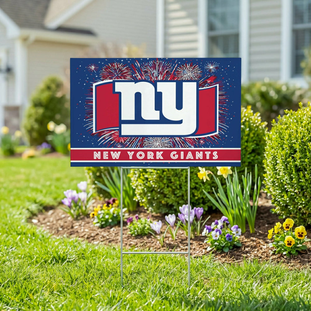 New York Giants Yard Sign, Patriotic - NFL Home