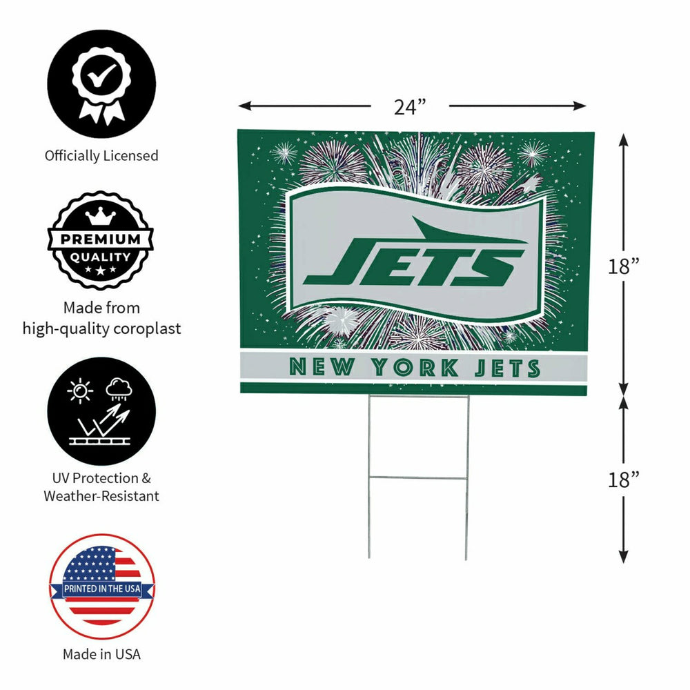New York Jets Yard Sign, Patriotic - NFL Home