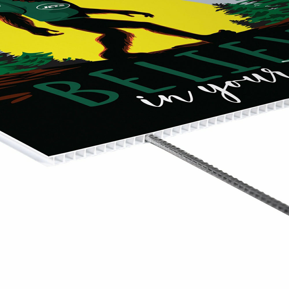 New York Jets Yard Sign, Bigfoot - NFL Home