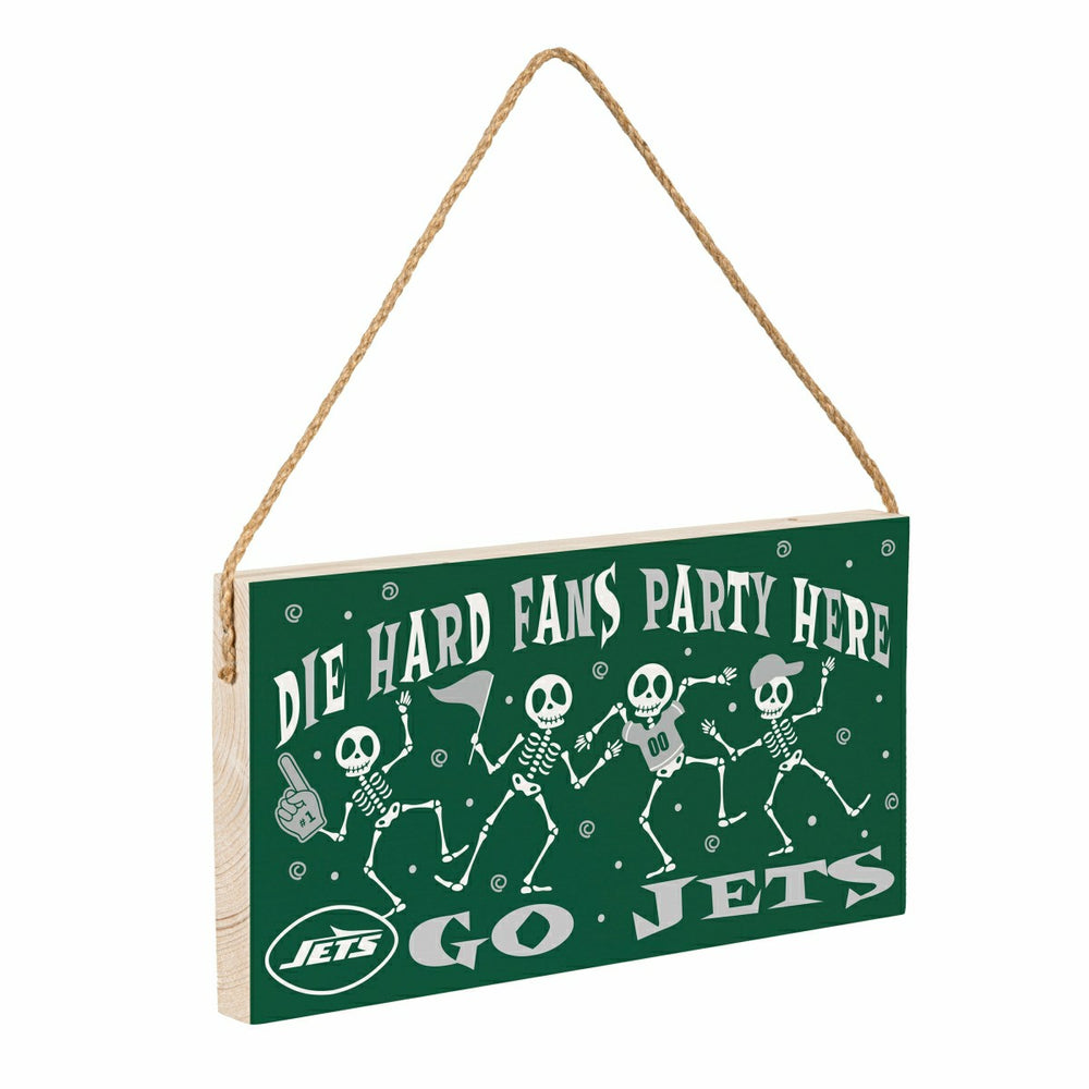 New York Jets Halloween Wood Wall Sign, 6x11 - NFL Home