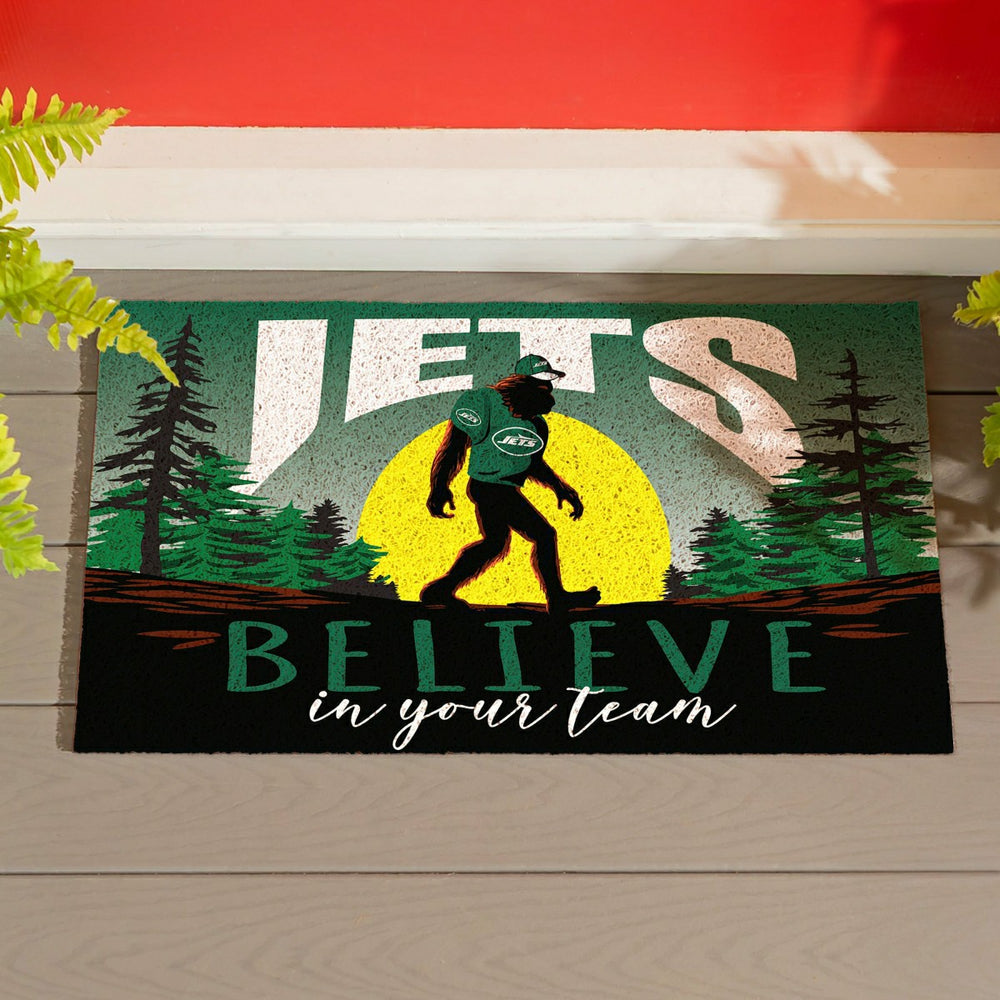 New York Jets Bigfoot PVC Mat, 28"x16" - NFL