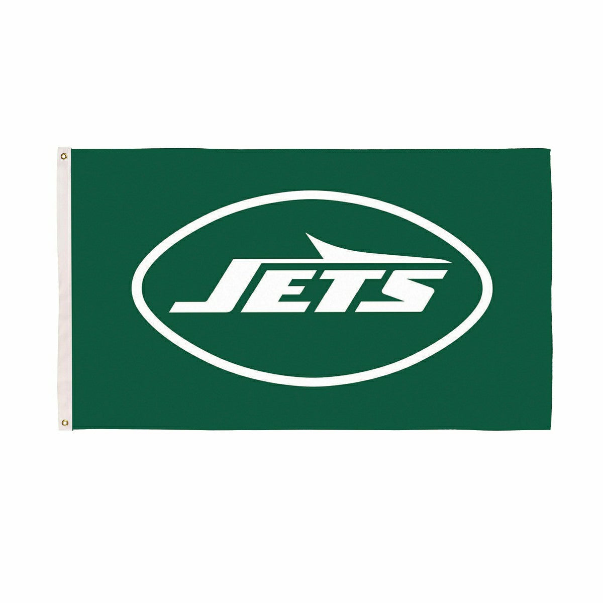 New York Jets Single Sided Flag w/ 2 Grommets, 3'x5' - NFL Home