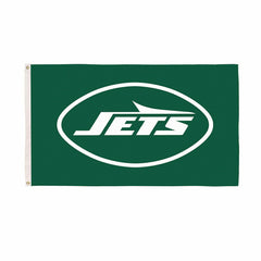 New York Jets Single Sided Flag w/ 2 Grommets, 3'x5' - NFL Home