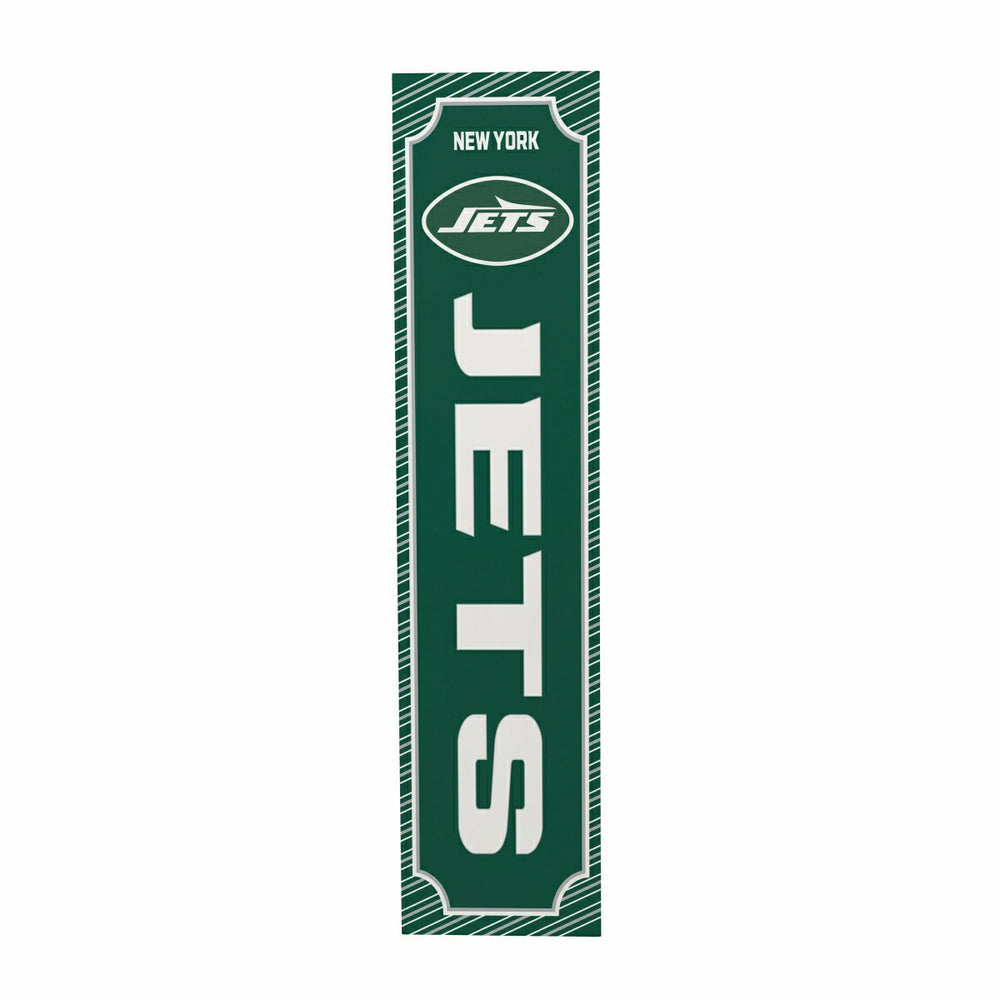 New York Jets Winter Seasonal Double Sided Large Leaner, 46" - NFL Home