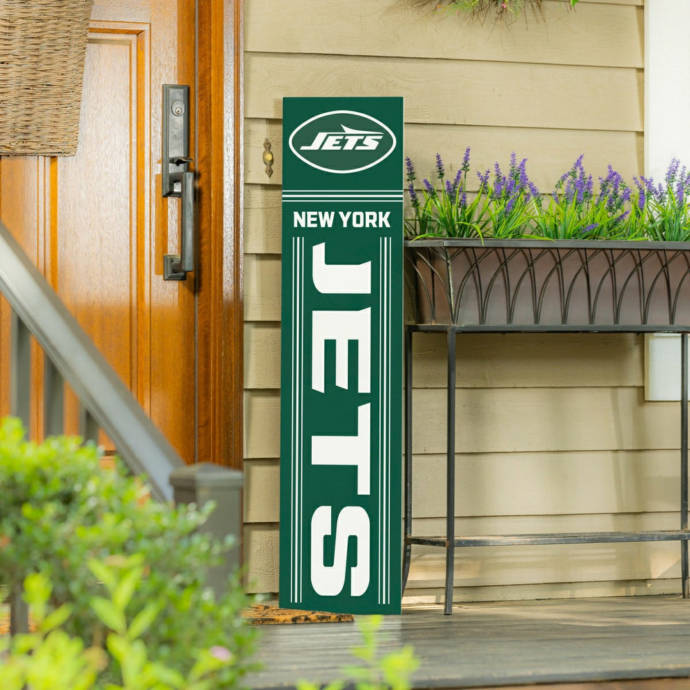 New York Jets Fall Seasonal Double Sided Large Leaner, 46" - NFL Home