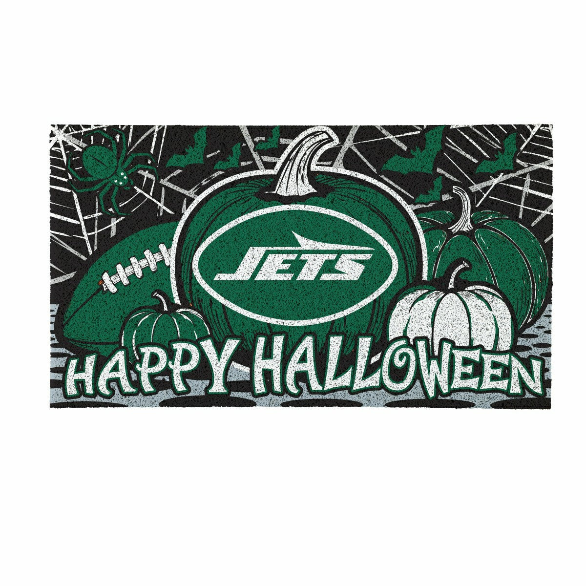New York Jets Halloween PVC Mat, 28"x16" - NFL