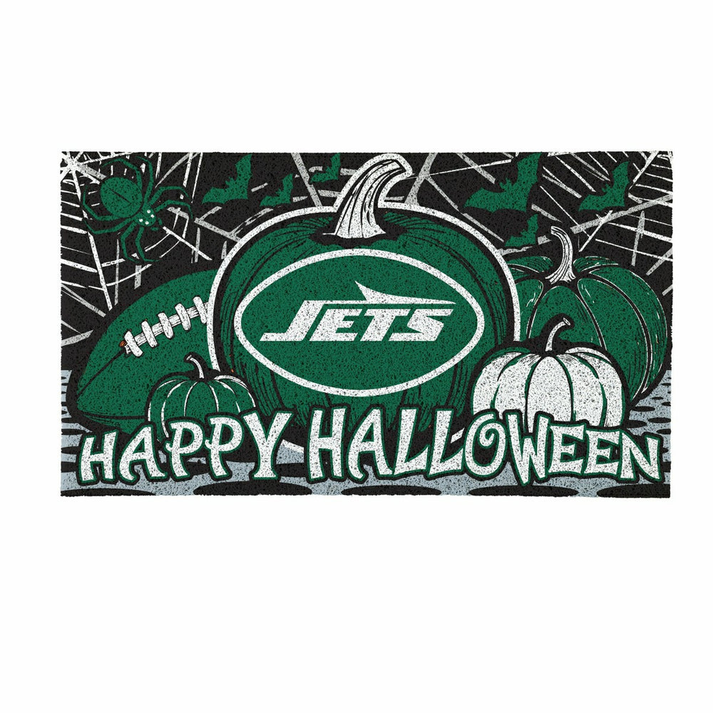 New York Jets Halloween PVC Mat, 28"x16" - NFL