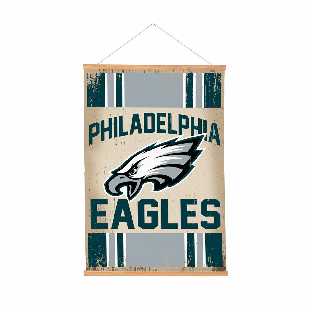 Philadelphia Eagles, Canvas Wall Tapestry, Medium, 36x24 - NFL Home