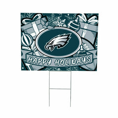 Philadelphia Eagles Yard Sign, Holiday - NFL Home