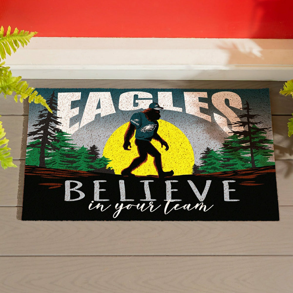 Philadelphia Eagles Bigfoot PVC Mat, 28"x16" - NFL