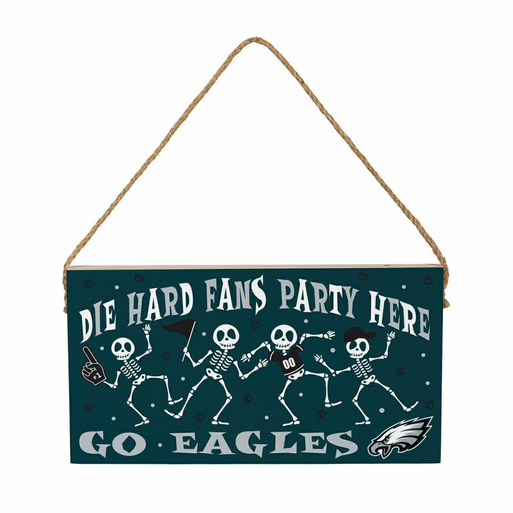 Philadelphia Eagles Halloween Wood Wall Sign, 6x11 - NFL Home