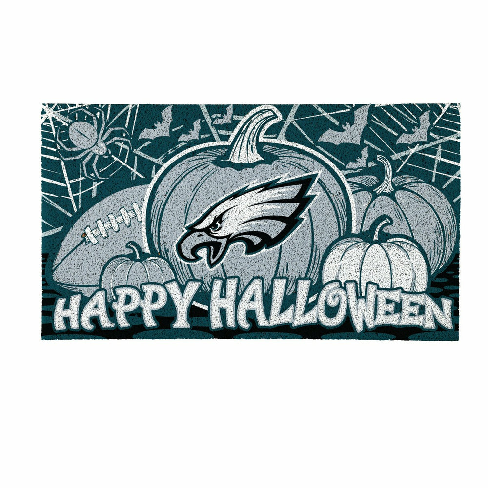 Philadelphia Eagles Halloween PVC Mat, 28"x16" - NFL
