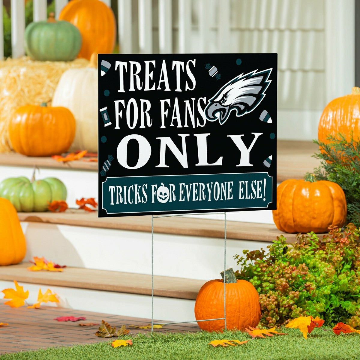 Philadelphia Eagles Yard Sign, Halloween Treats for Fans - NFL Home