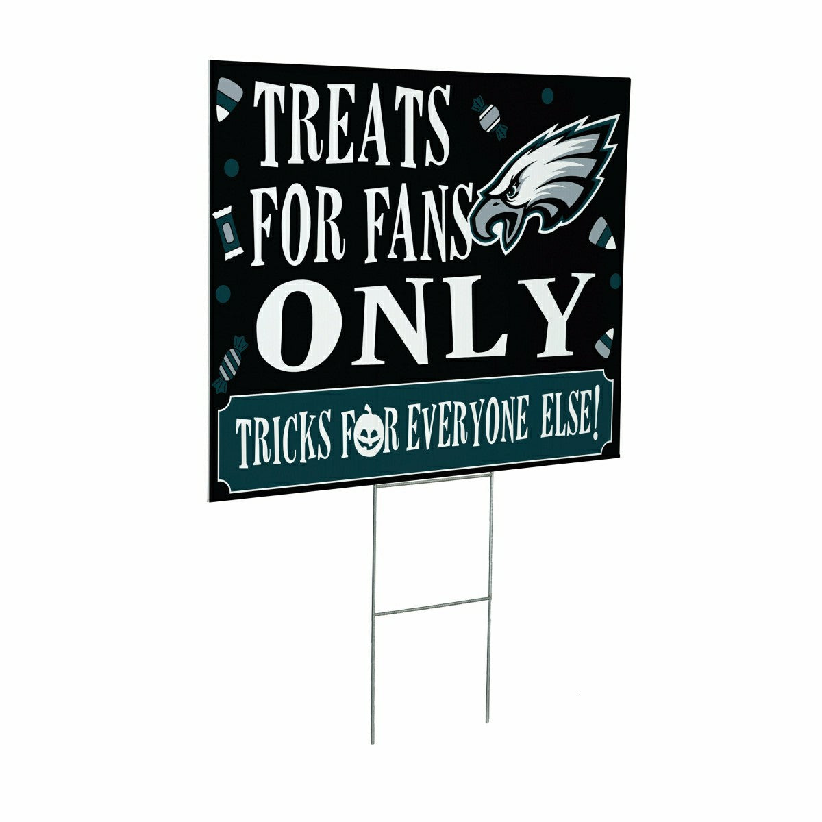 Philadelphia Eagles Yard Sign, Halloween Treats for Fans - NFL Home