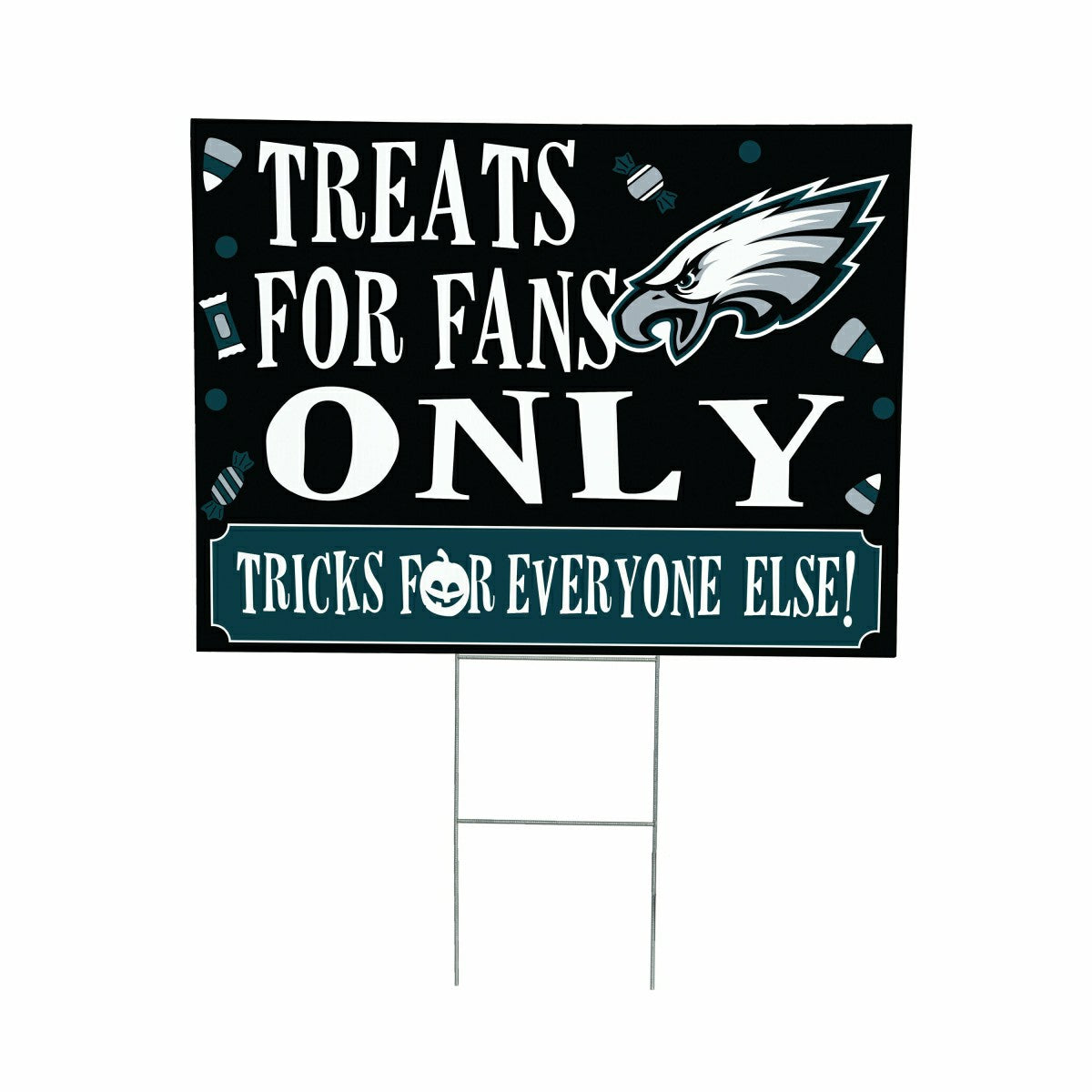 Philadelphia Eagles Yard Sign, Halloween Treats for Fans - NFL Home