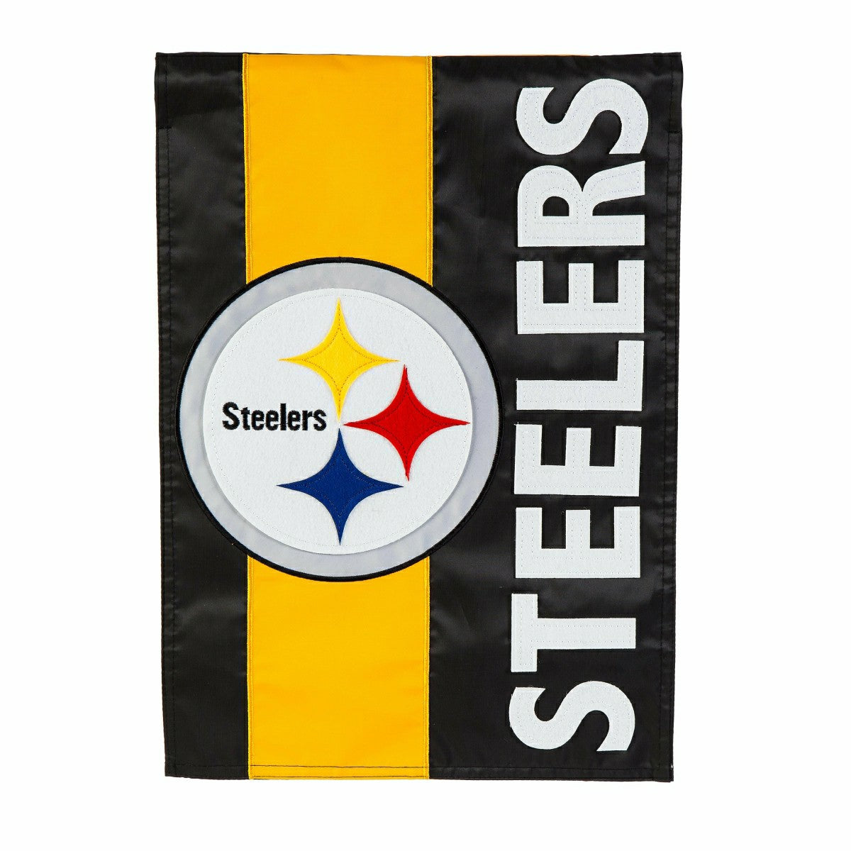 Pittsburgh Steelers Embellished Garden Flag - NFL Home