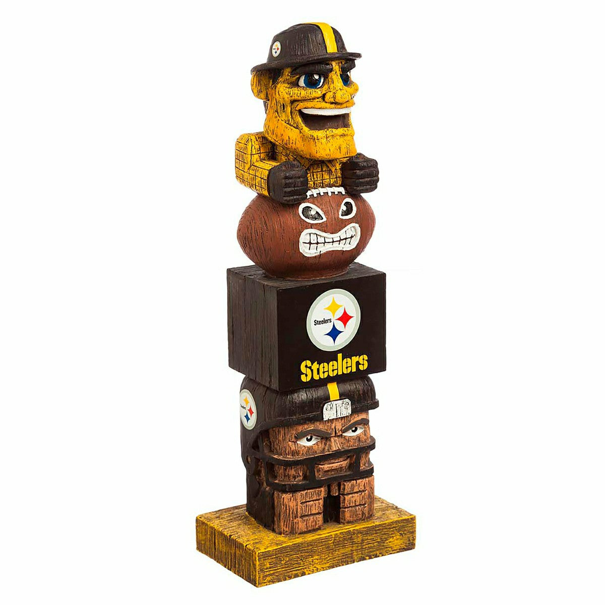 Pittsburgh Steelers Tiki Team Totem Garden Statue - NFL Home