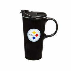 Pittsburgh Steelers, 17oz Boxed Travel Latte - NFL Home