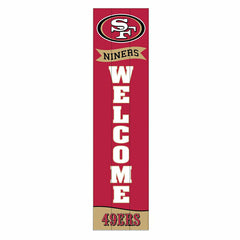 San Francisco 49ers Large Single Sided Leaner, 46" - NFL Home