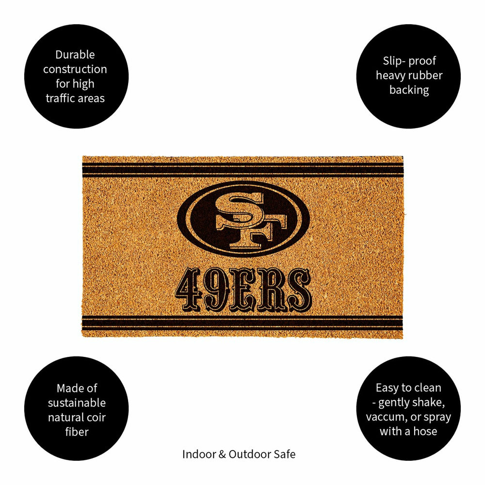 San Francisco 49ers, Coir Mat 1C - NFL