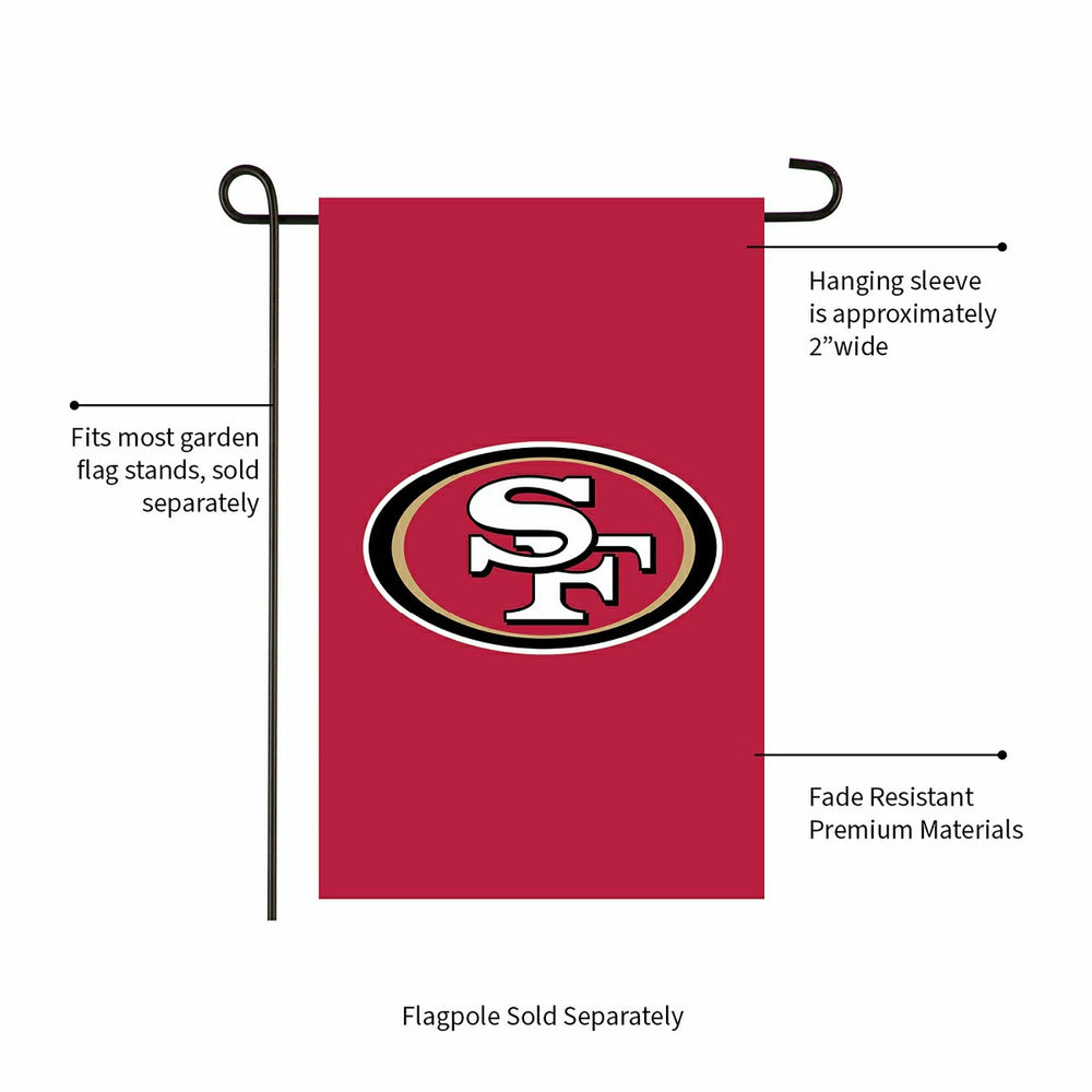 Applique Flag, Gar., San Francisco 49ers - NFL Home