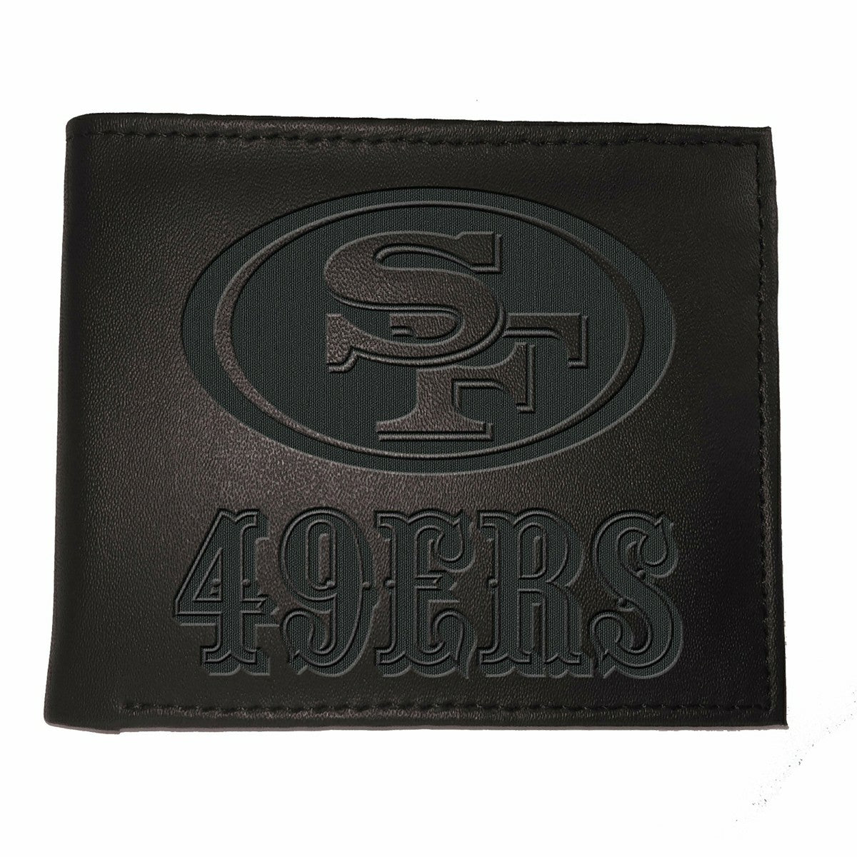 San Francisco 49ers, Bi-Fold Wallet, Black - NFL Home