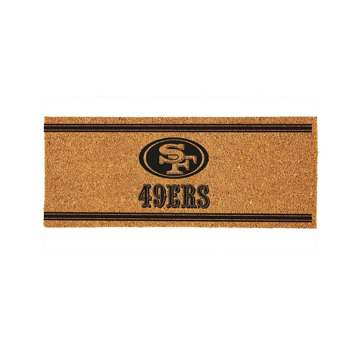 San Francisco 49ers Extra Large One Color Coir Mat, 60"x24" - NFL