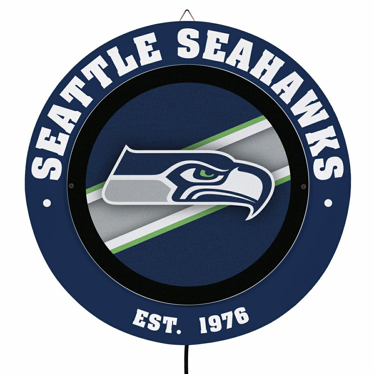 Seattle Seahawks, Metal Lite, Round - NFL