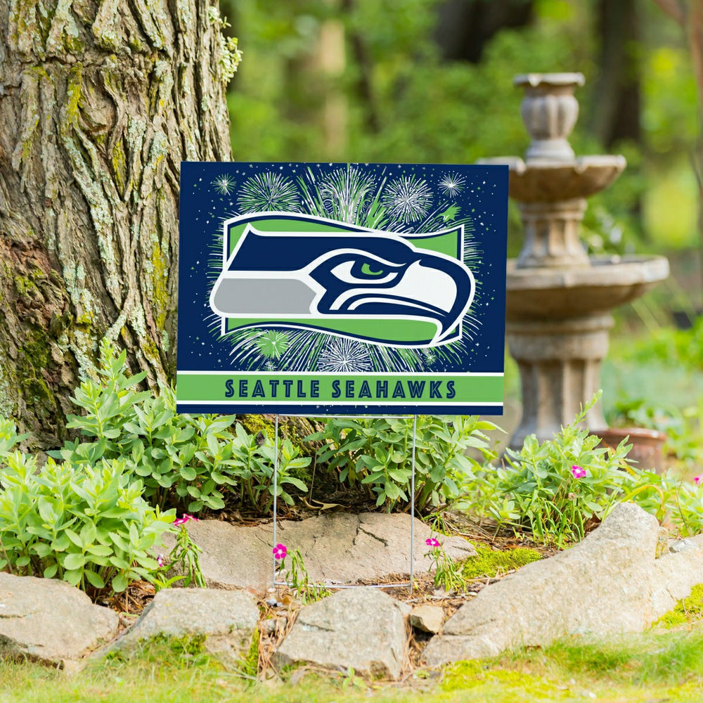 Seattle Seahawks Yard Sign, Patriotic - NFL Home
