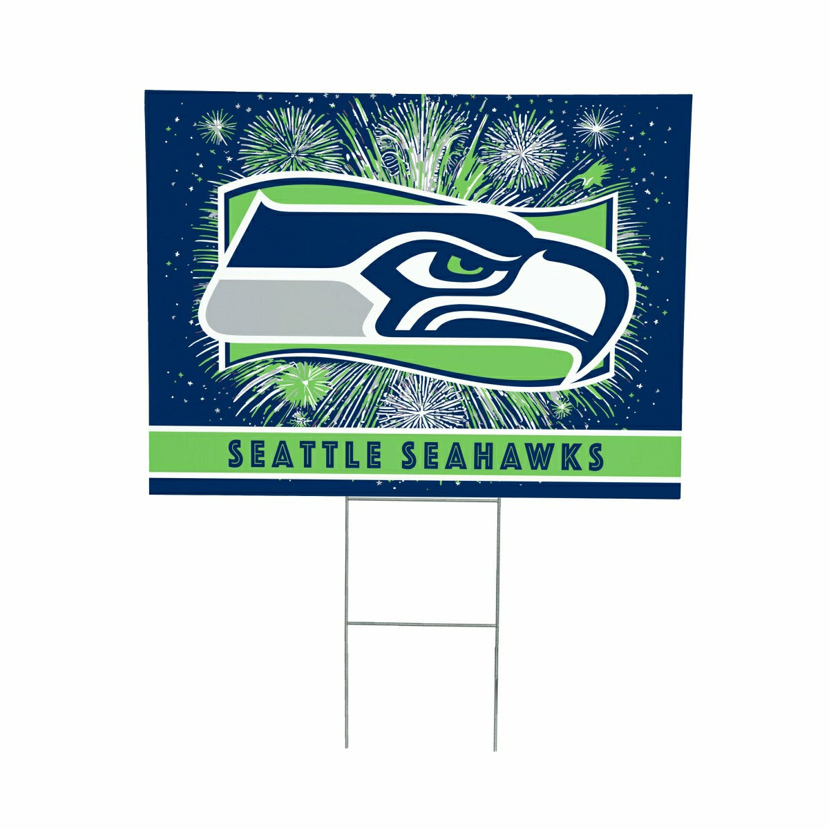 Seattle Seahawks Yard Sign, Patriotic - NFL Home