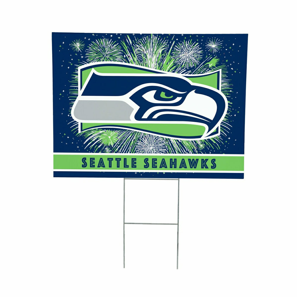Seattle Seahawks Yard Sign, Patriotic - NFL Home