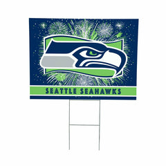 Seattle Seahawks Yard Sign, Patriotic - NFL Home