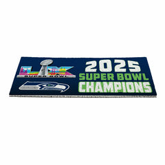 Seattle Seahawks, Super Bowl 60, Champions, Turf Mat, Color, 28"x 16" - NFL