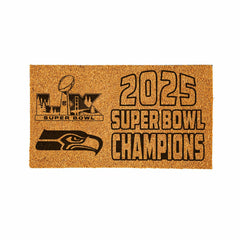 Seattle Seahawks, Super Bowl 60, Champions, Coir Mat, One Color, 28"x  - NFL