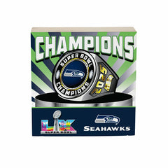 Seattle Seahawks, Super Bowl 60, Ring, Block, 6x6 - NFL Home