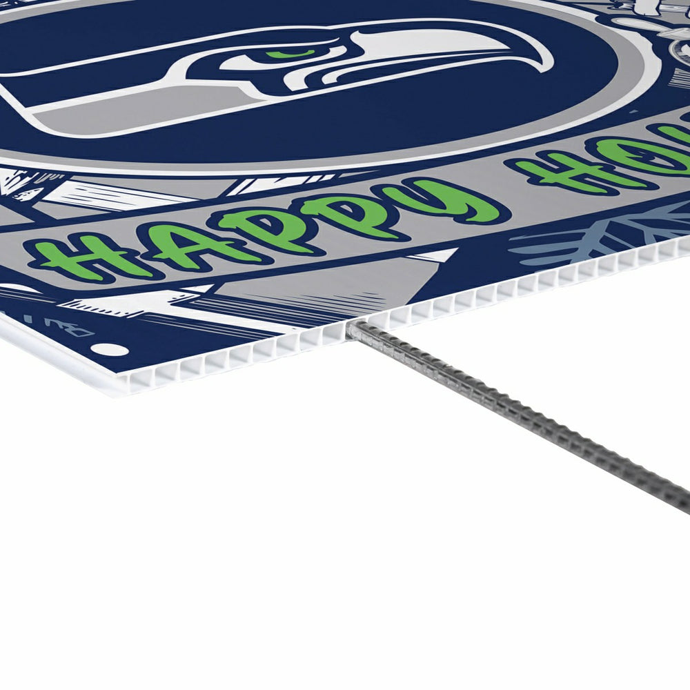 Seattle Seahawks Yard Sign, Holiday - NFL Home