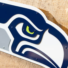 Seattle Seahawks Premier Metal Wall Art - NFL Home