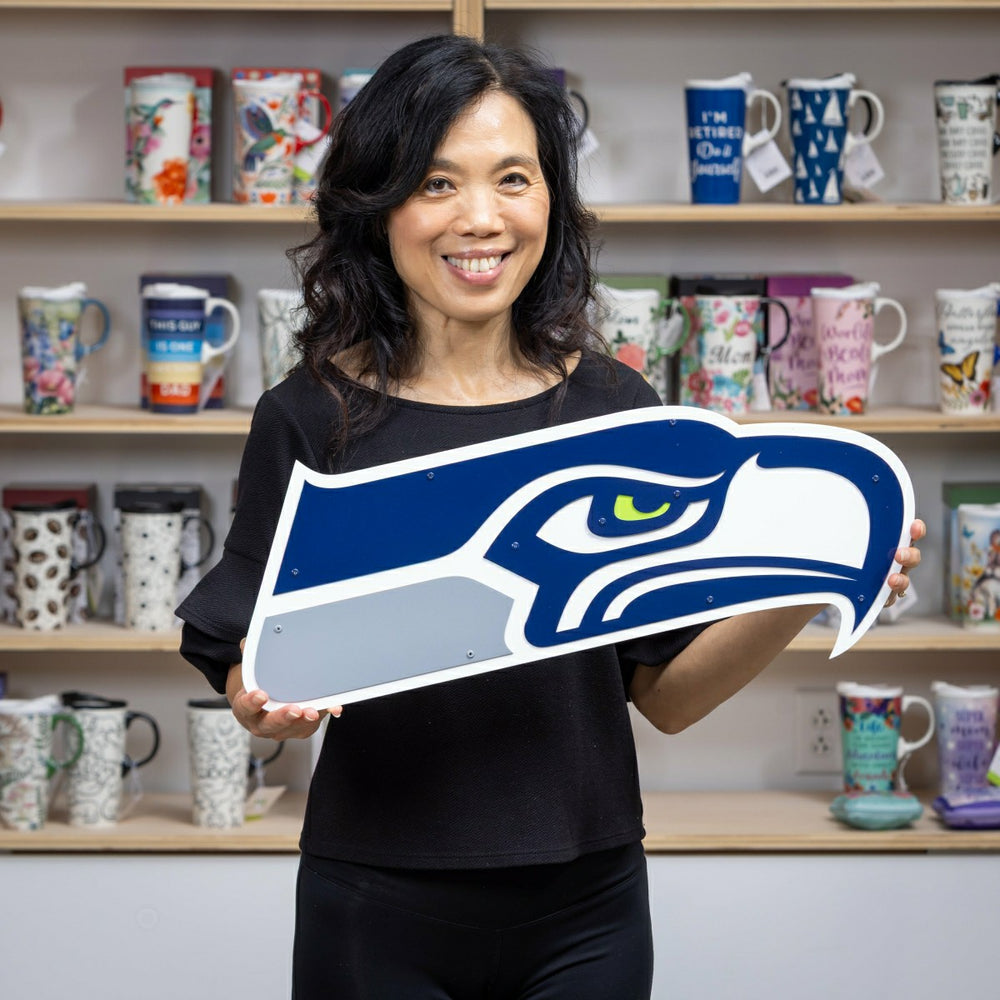Seattle Seahawks Premier Metal Wall Art - NFL Home