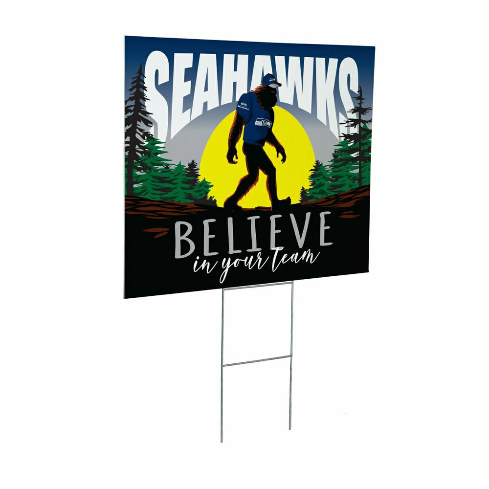 Seattle Seahawks Yard Sign, Bigfoot - NFL Home