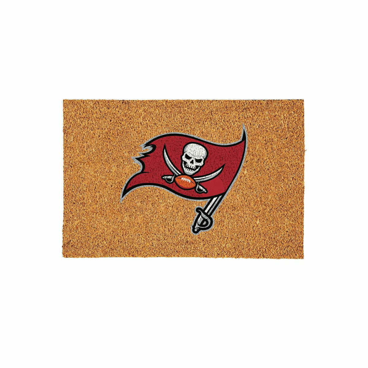 Tampa Bay Buccaneers Large Full Color Coir Mat, 36"x24" - NFL