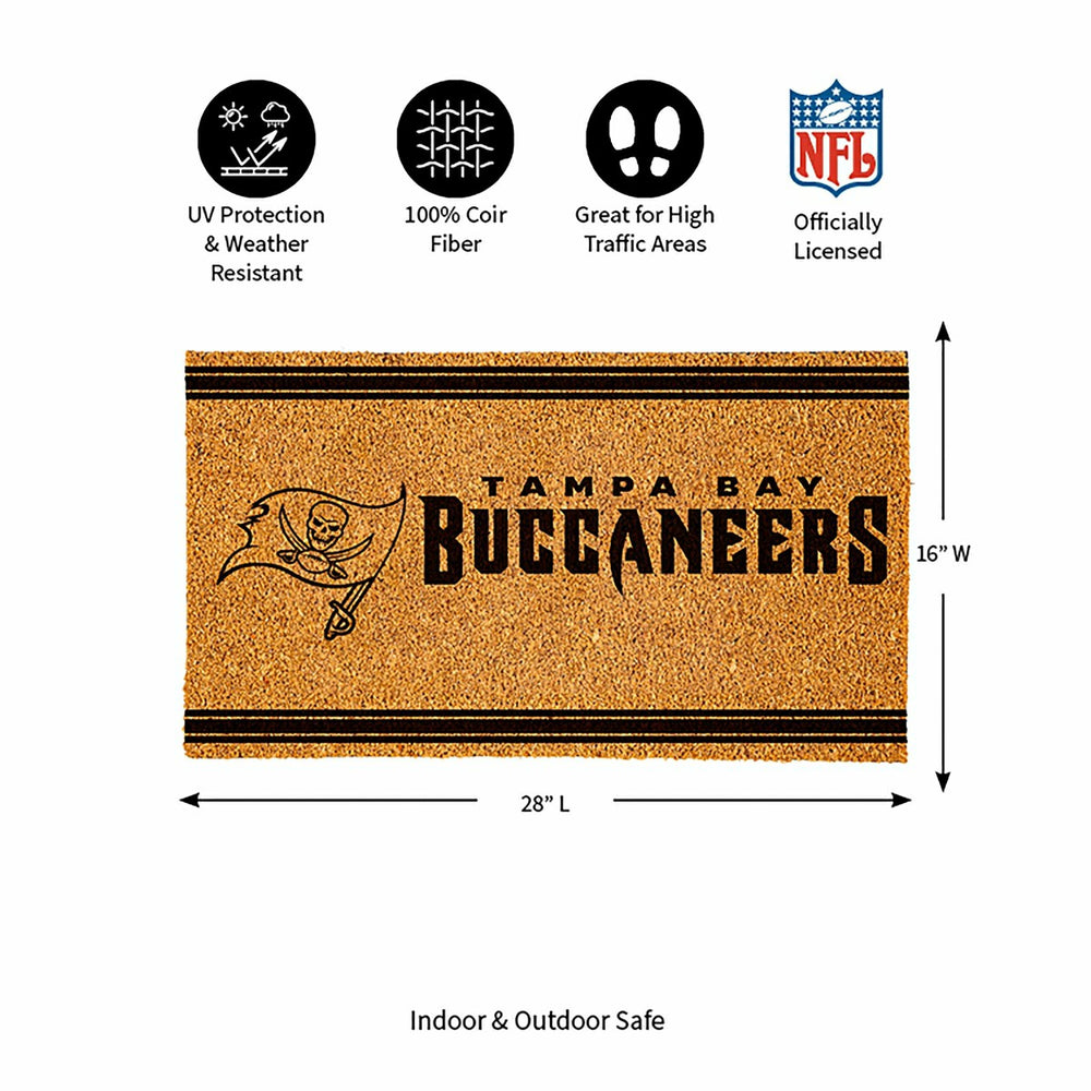 Tampa Bay Buccaneers, Coir Mat 1C - NFL