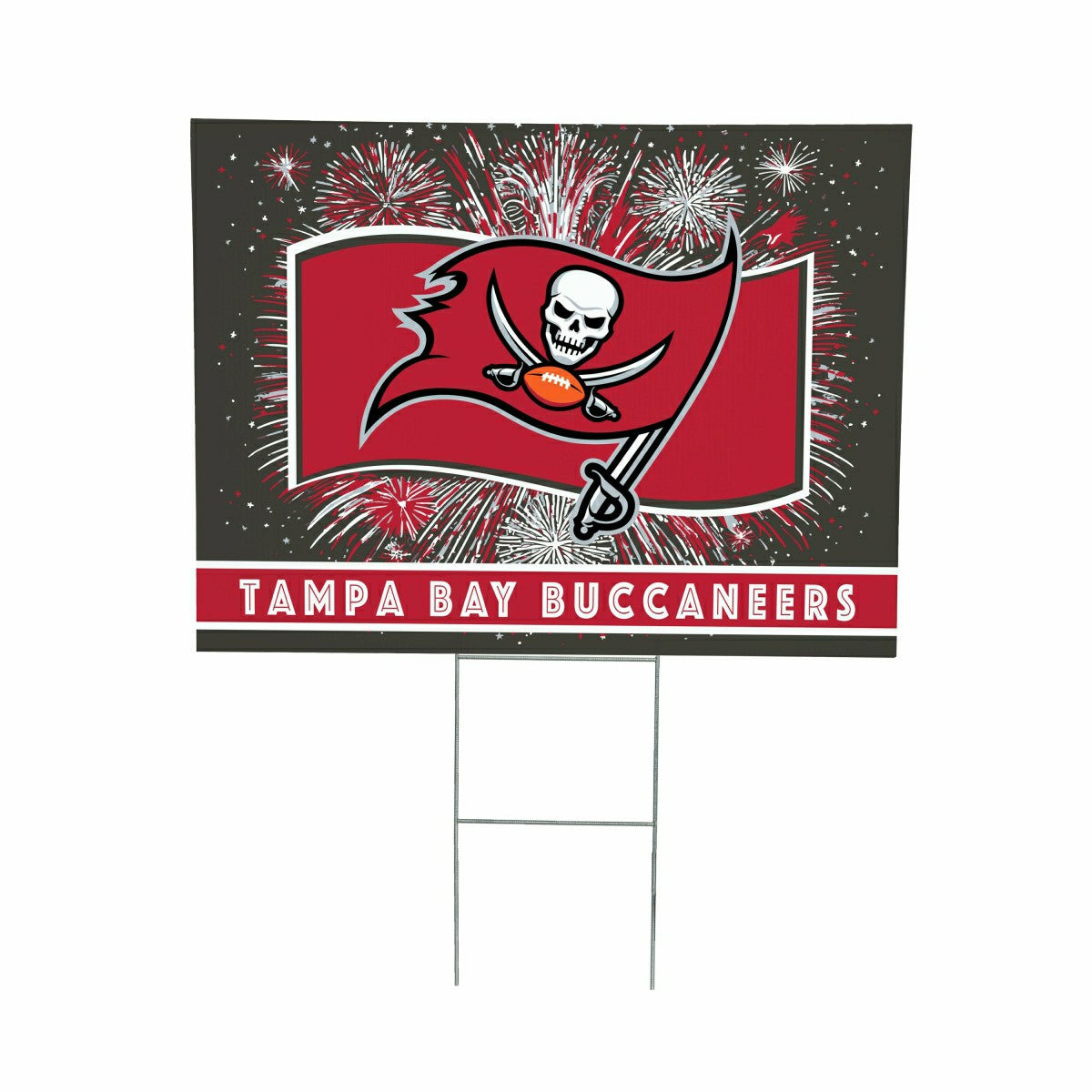 Tampa Bay Buccaneers Yard Sign, Patriotic - NFL Home