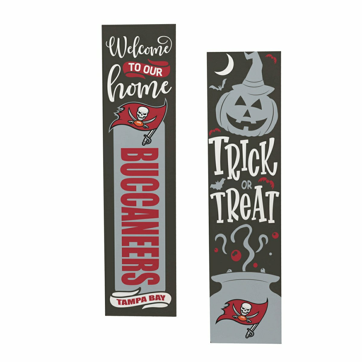 47" Double Sided Leaner, Tampa Bay Buccaneers, Halloween - NFL Home