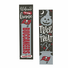 47" Double Sided Leaner, Tampa Bay Buccaneers, Halloween - NFL Home