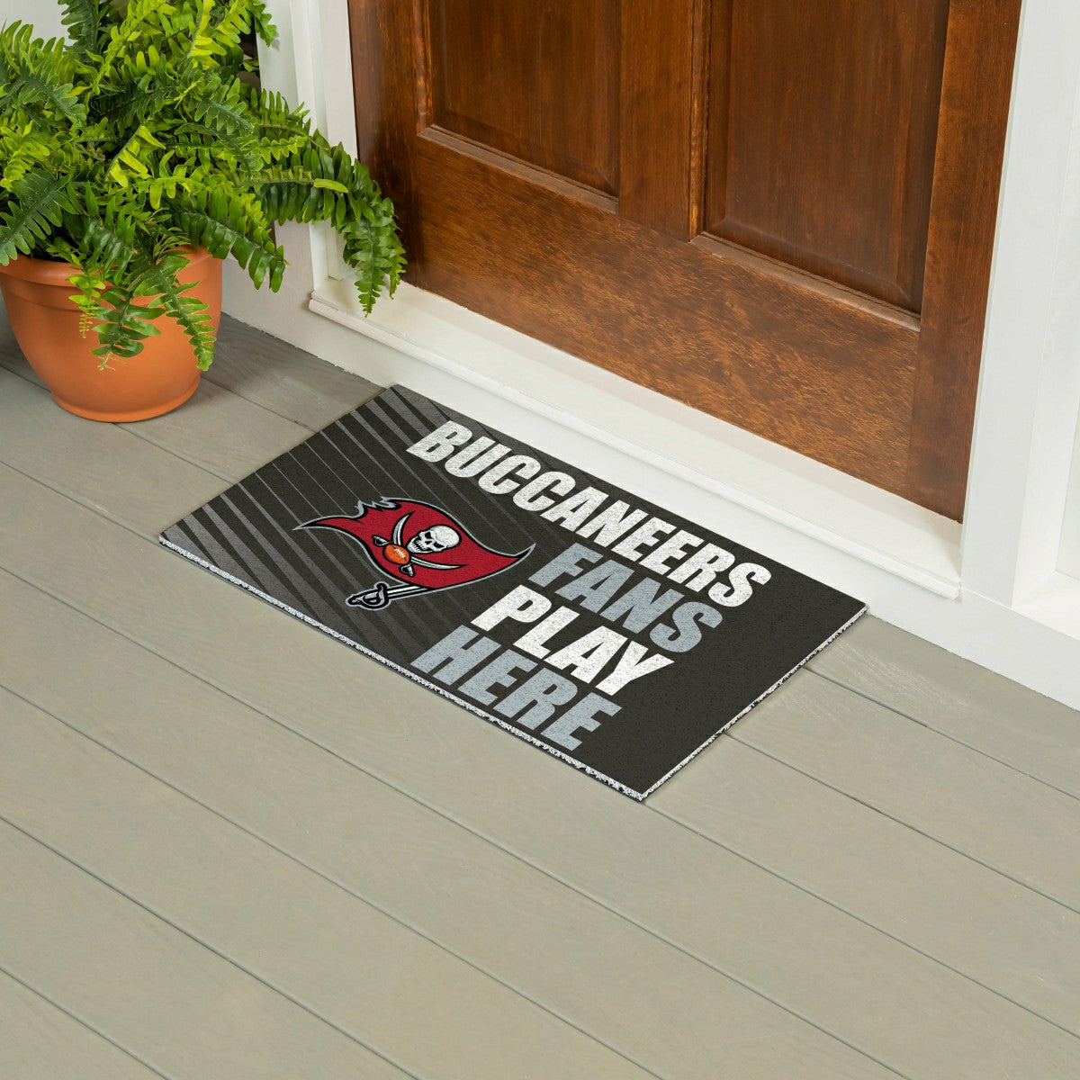 Tampa Bay Buccaneers Fan Mat, 28"x16" - NFL