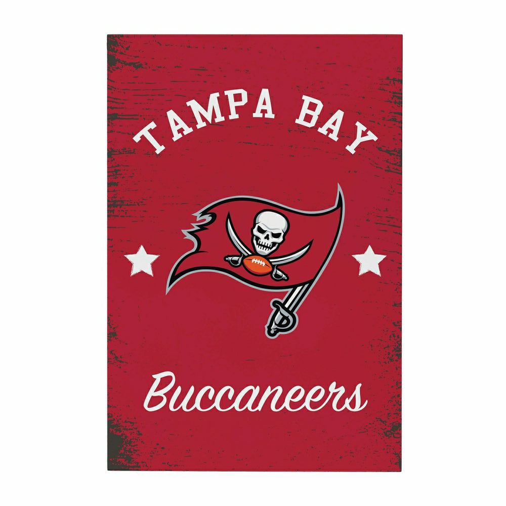 Tampa Bay Buccaneers Wood Wall Sign, 16x24 - NFL Home