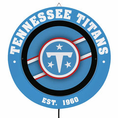 Tennessee Titans, Metal Lite, Round - NFL